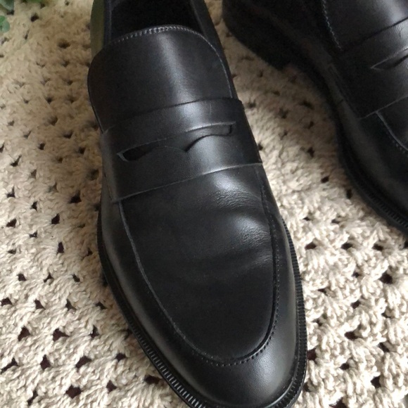 Vagabond Black Leather Women's Loafers - Picture 3 of 14